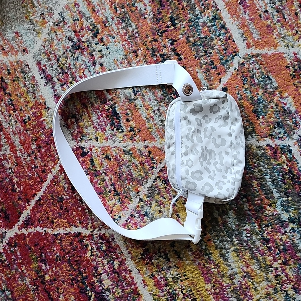 Leopard Print Belt Bag, Adjustable - Picture 3 of 12